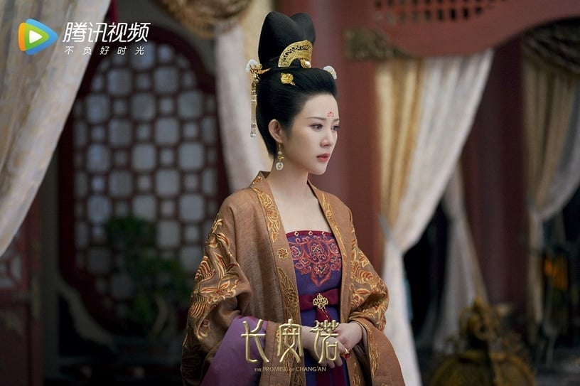 古裝劇《長安諾》后宮娘娘3:鄔靖靖 飾演 賀蘭芸琪