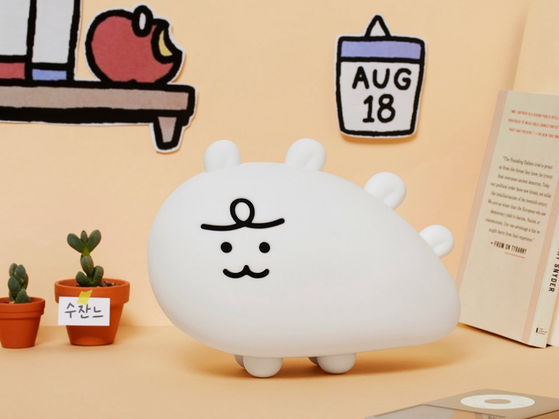 Kakao Friends Jordy推出「NINI Mart系列」,超萌電視時鐘、Jordy夜燈通通必收!