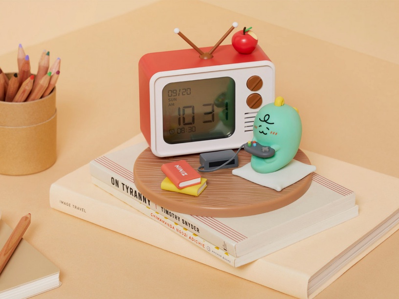 Kakao Friends Jordy推出「NINI Mart系列」,超萌電視時鐘、Jordy夜燈通通必收!