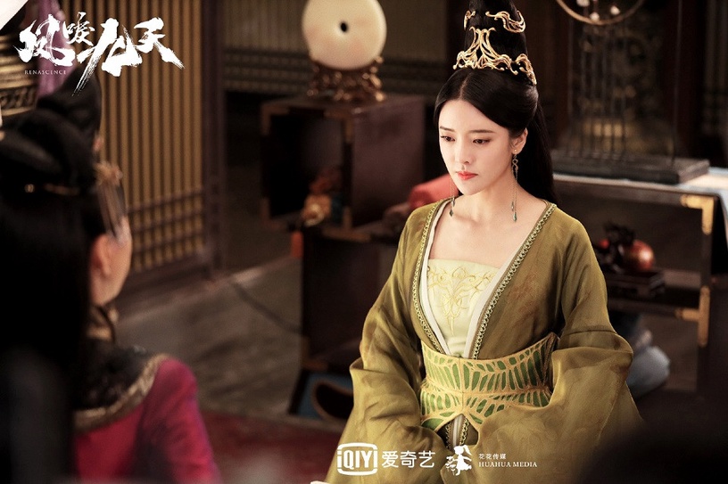 古裝劇《鳳唳九天》古裝男神&女神6:張璇 飾演 姚素鸞