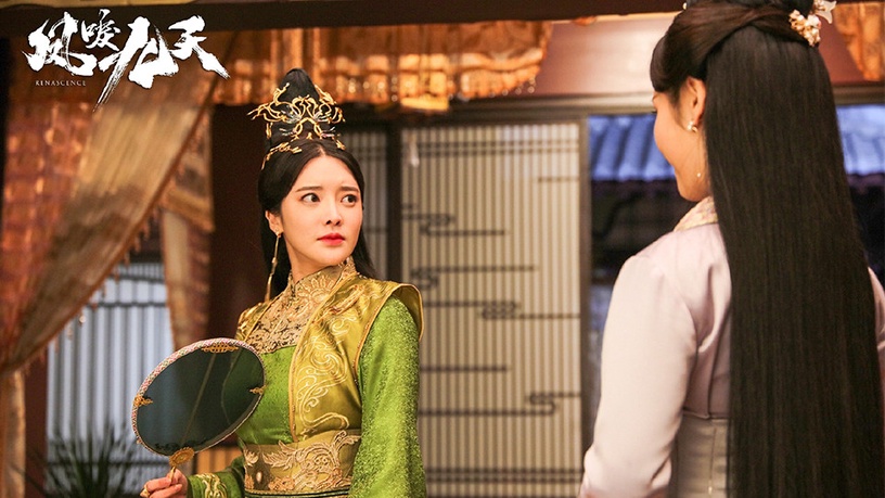 古裝劇《鳳唳九天》古裝男神&女神6:張璇 飾演 姚素鸞