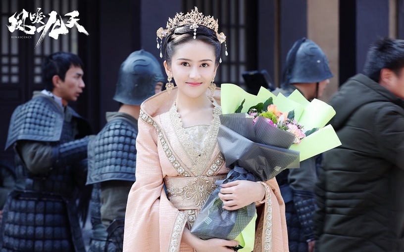 古裝劇《鳳唳九天》古裝男神&女神8:帝娜 飾演 段婷婷