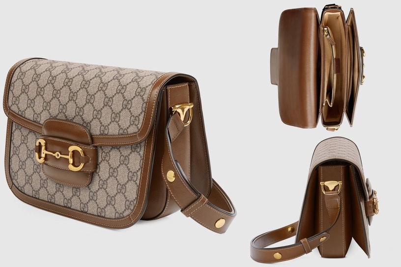 Gucci 1955馬銜扣肩揹袋,NT.75900