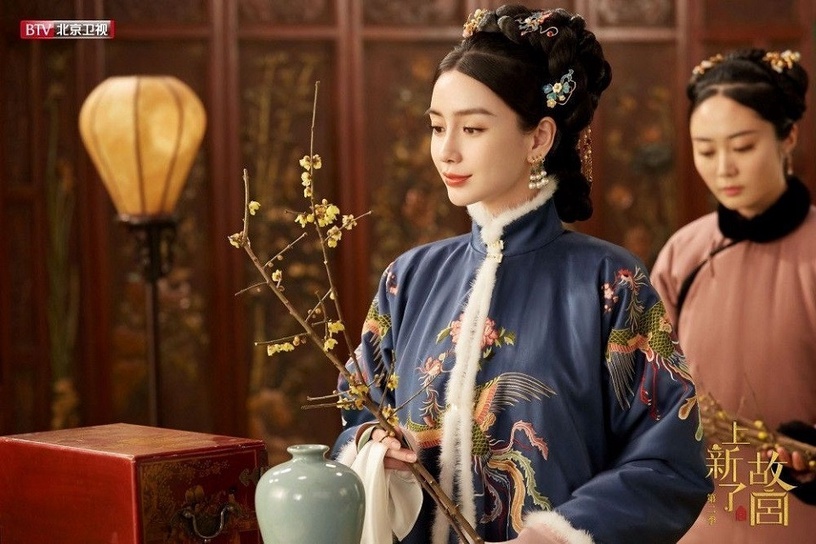 頂流小花的清宮劇造型8:楊穎Angelababy《上新了·故宮》