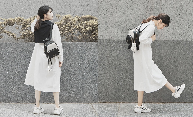 KINAZ x SNOOPY「史努比包款」再一波!經典百搭黑白雙色,還送史努比零錢包&毛毯!