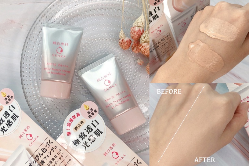 純白專科 亮顏粉底精華 SPF30/PA+++ 30g,NT.490