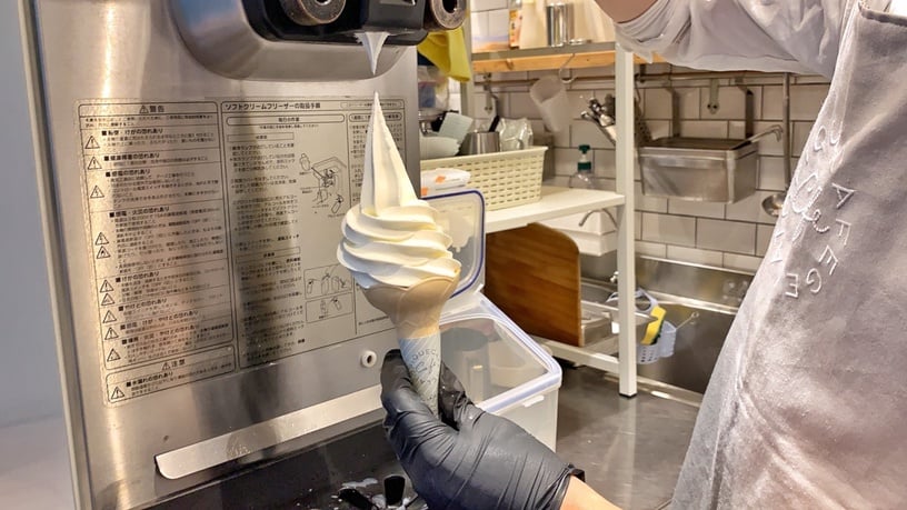 gelato pique café聯手蜷尾家推「四葉牛乳霜淇淋」