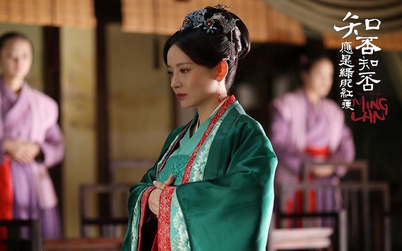 古裝劇「綠色嫁衣」2:施詩 飾演《知否知否應是綠肥紅瘦》盛墨蘭