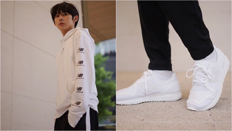 外套NT3,580/ NIKE、褲NT2,680/ NIKE、鞋/ NIKE(板橋大遠百6F)