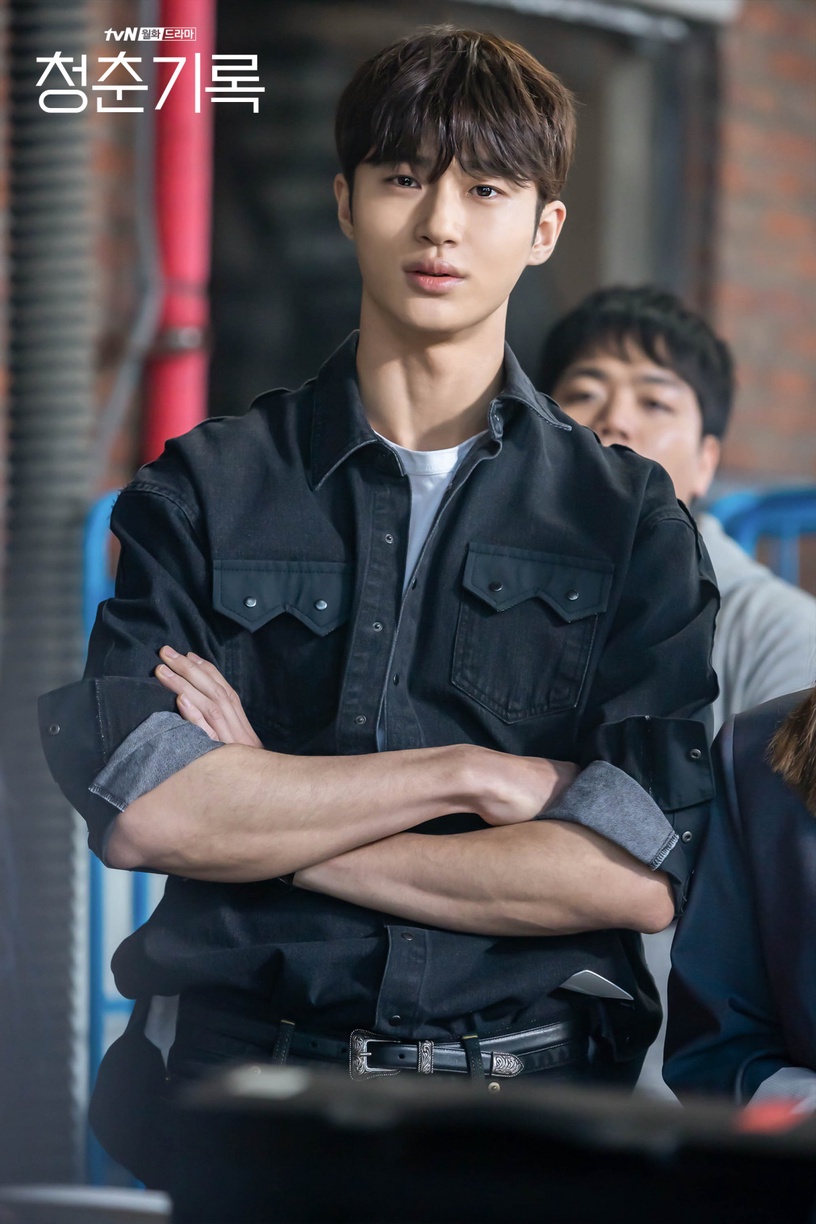 模特兒轉型演員男星1:《青春紀錄》邊佑錫 187公分