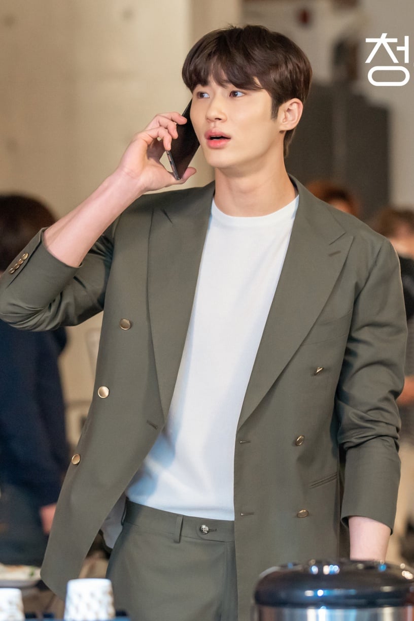 模特兒轉型演員男星1:《青春紀錄》邊佑錫 187公分