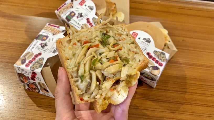 阿舍乾麵變車輪餅!阿舍乾麵聯名青畑九號豆製所推「阿舍乾麵燒」