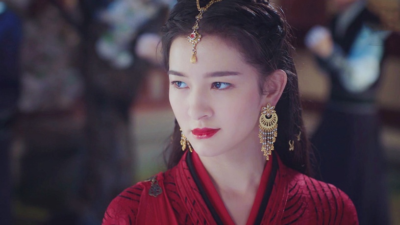 《明月曾照江東寒》古裝男神&女神8:张雪菡 飾演 沈胭脂