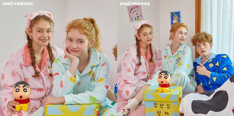 SPAO「小新/小葵/海綿寶寶髮帶」9,900韓元(約NT$250)