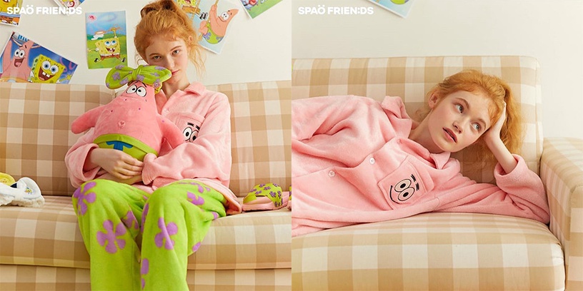 SPAO「小新/小葵/海綿寶寶髮帶」9,900韓元(約NT$250)