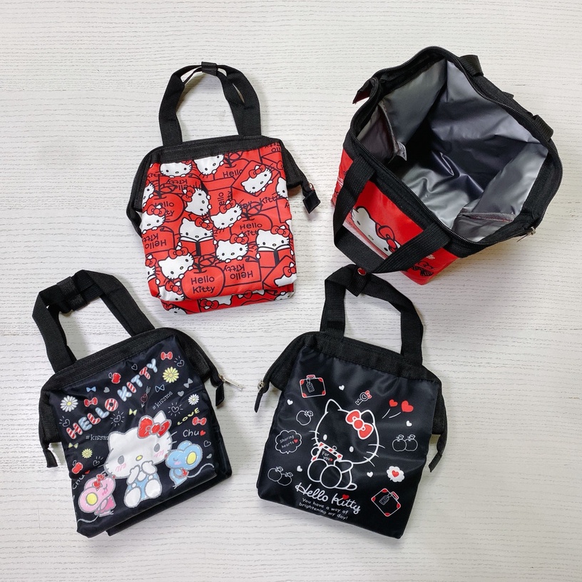 7-11「Hello Kitty寬口保溫袋」第二彈!一系列四款超Q花樣,滿版的Kitty太療癒啦