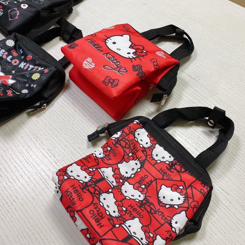 7-11「Hello Kitty寬口保溫袋」第二彈!一系列四款超Q花樣,滿版的Kitty太療癒啦