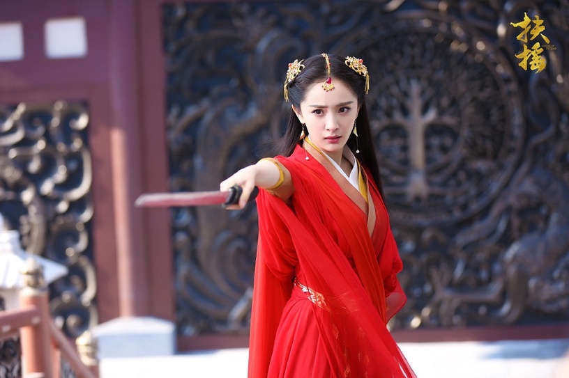 陸劇中身世悲慘的角色9:《扶搖》扶搖 楊冪飾演