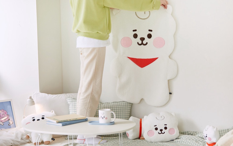 BT21變成毛毯啦!「BT21造型毛毯」可愛登場,超萌角色造型太療癒,還能幫你溫暖身心~