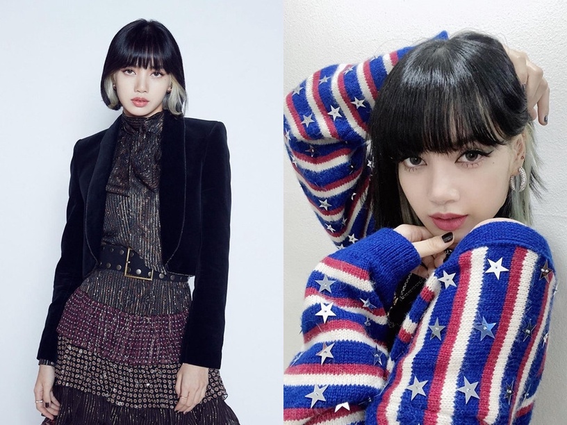 2020秋冬LISA瀏海範本