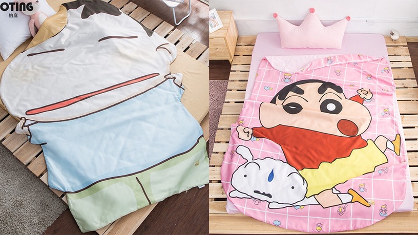 小新變成巨大棉被啦!韓國「小新棉被」療癒登場,8款超萌造型,就讓小新陪你進入夢鄉