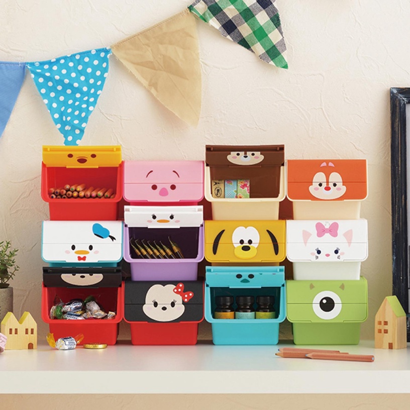 Belle Maison「Tsum Tsum桌面收納盒」1,320日元(約NT$360)