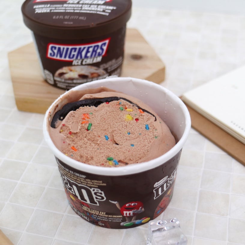 7-11「士力架花生、M&M’s巧克力風味冰淇淋杯裝」/售價99元