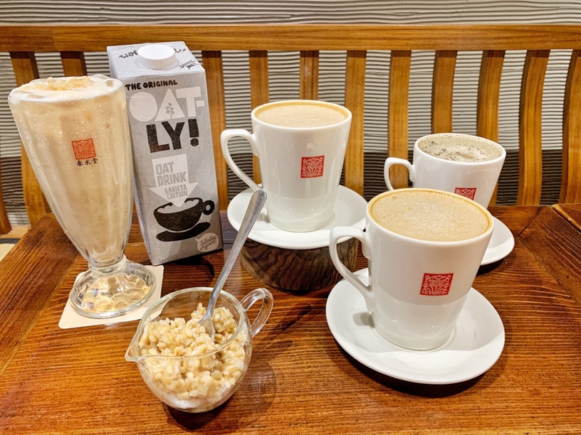 春水堂聯名「OATLY燕麥奶」推鐵觀音燕麥奶、烏瓦燕麥奶,還有紅油抄手、塔香辣炒豬!
