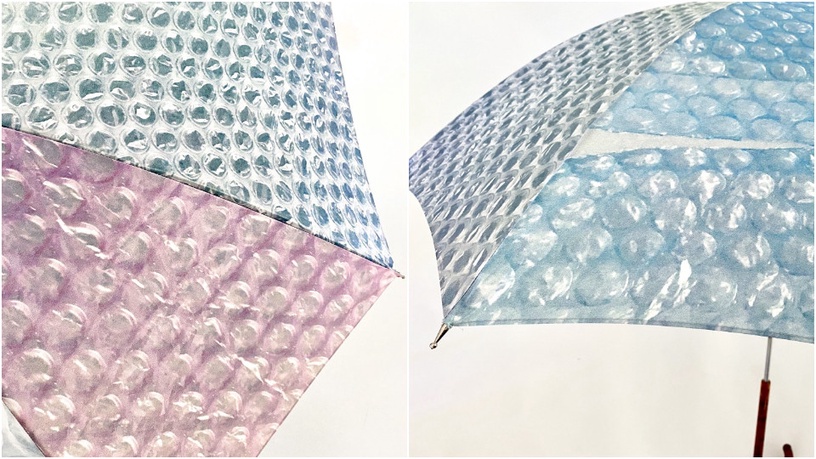日本超夢幻「泡泡紙雨傘」引爆話題!粉嫩花朵配色、療癒滴答聲,下雨天再也不煩躁~