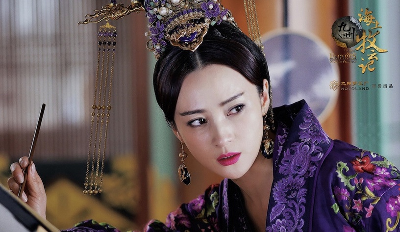 古裝劇「美絕人寰的皇后造型」3:蔣勤勤 飾演《海上牧雲記》南枯明儀