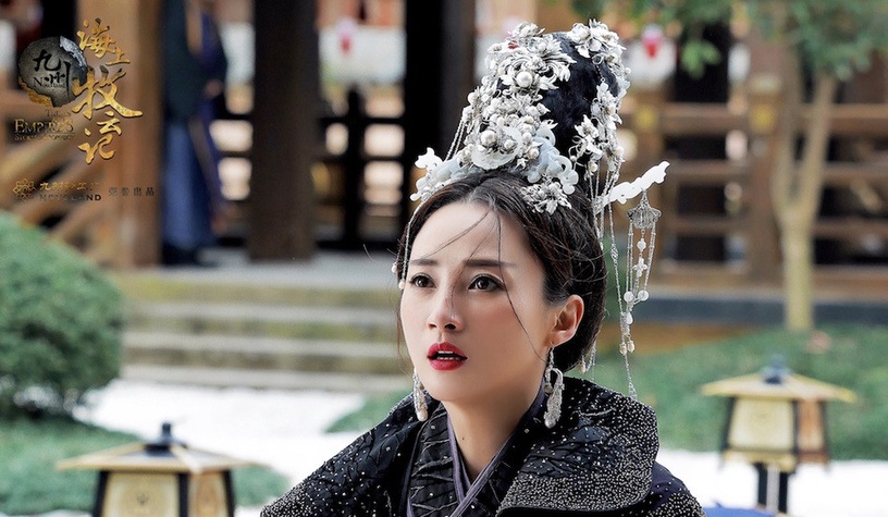 古裝劇「美絕人寰的皇后造型」3:蔣勤勤 飾演《海上牧雲記》南枯明儀