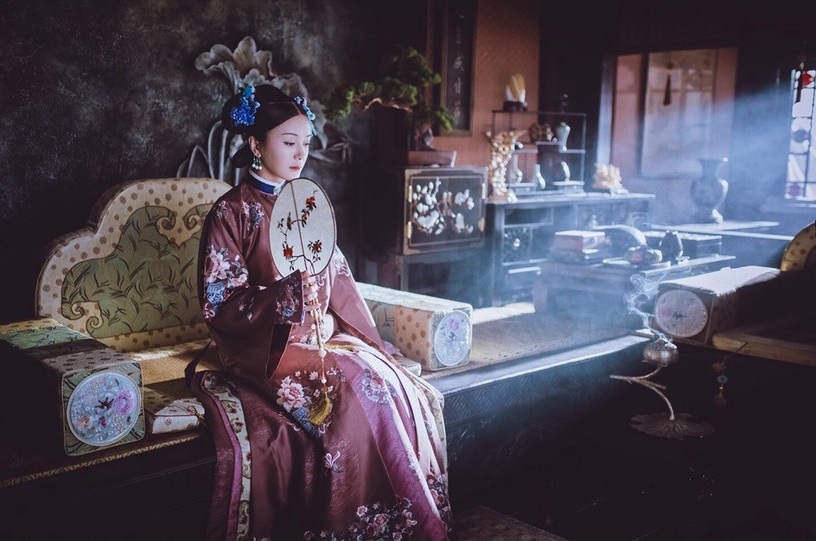 古裝劇「美絕人寰的皇后造型」10:秦嵐 飾演《延禧攻略》富察容音