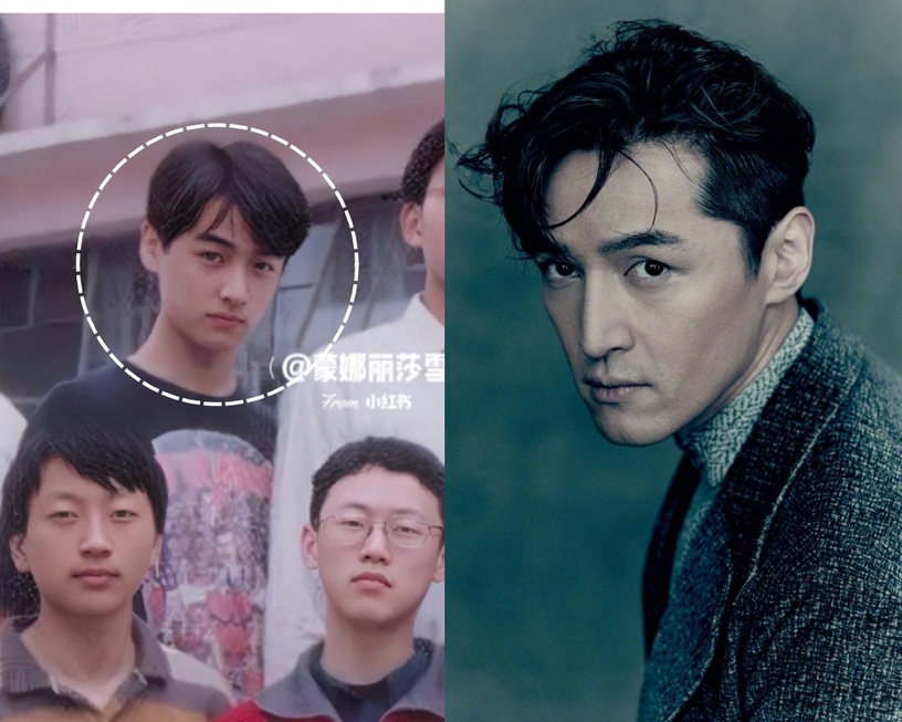 明星出道前對比6:胡歌