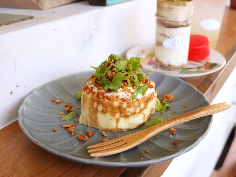要加香菜!IG超夯甜點店「陽苔Yang Tai」,每日限定「香菜千層、中藥罐提拉米蘇」必吃