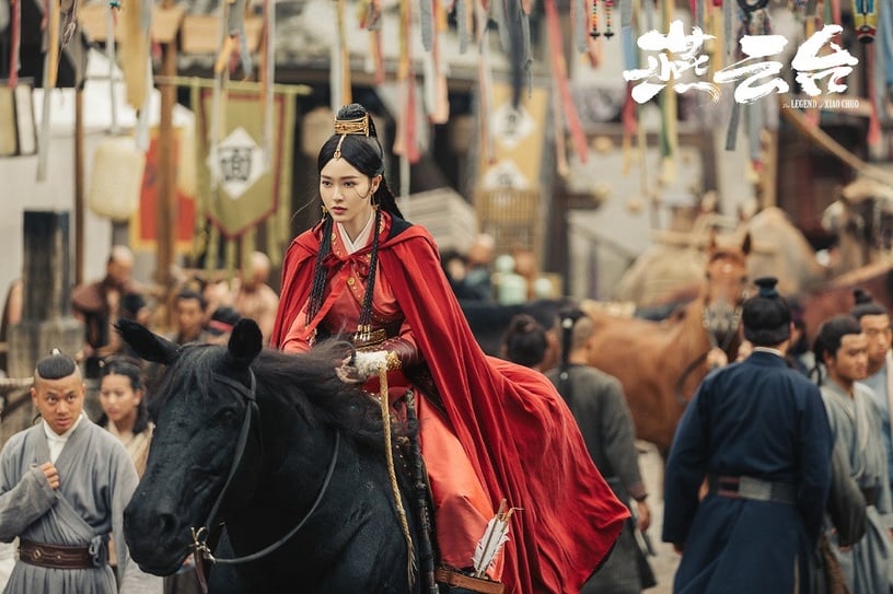 近期熱播古裝劇「紅衣美人」3:唐嫣 飾演《燕雲台》蕭燕燕