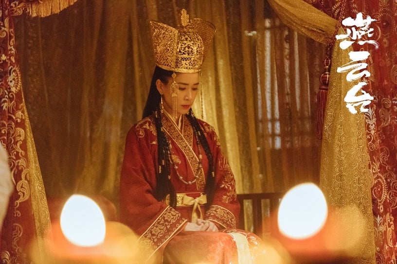 近期熱播古裝劇「紅衣美人」4:佘詩曼 飾演《燕雲台》蕭胡輦