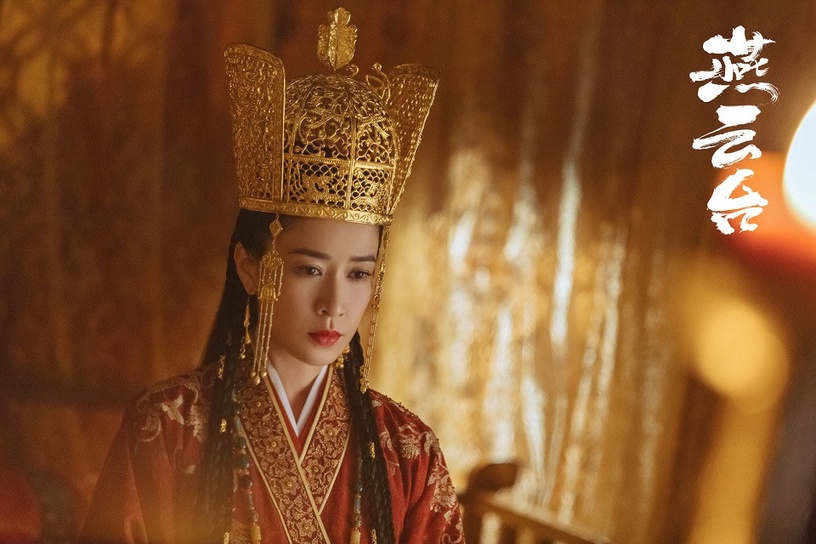 近期熱播古裝劇「紅衣美人」4:佘詩曼 飾演《燕雲台》蕭胡輦
