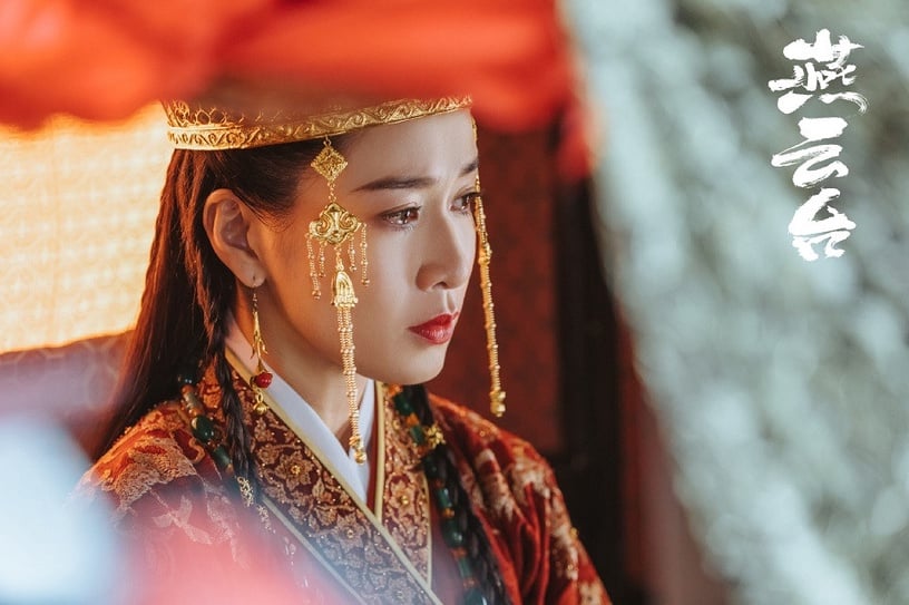 近期熱播古裝劇「紅衣美人」4:佘詩曼 飾演《燕雲台》蕭胡輦