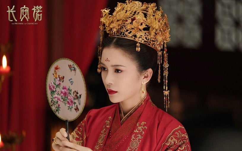 近期熱播古裝劇「紅衣美人」9:趙櫻子 飾演《長安諾》賀蘭茗玉