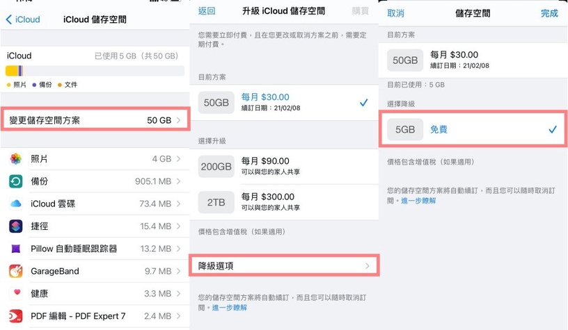 iCloud 免費升級50GB!3大電信推出「iCloud 儲存空間50GB免費試用3個月」活動!