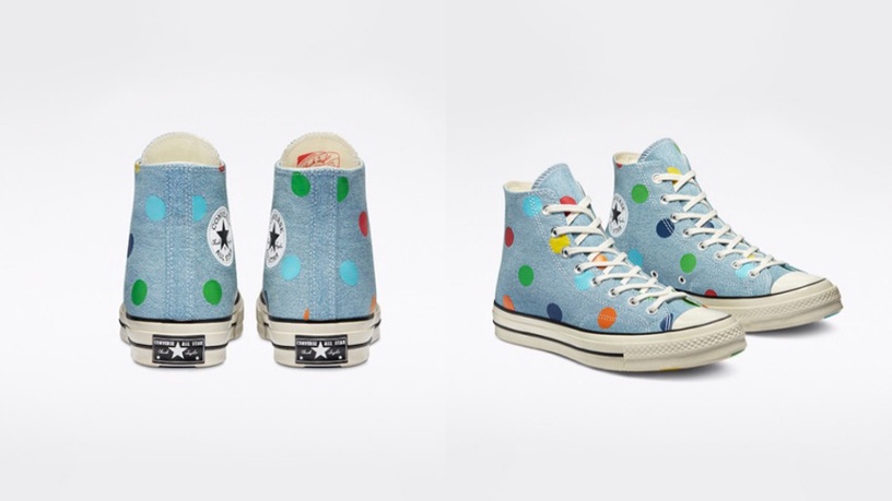 CONVERSE x GOLF WANG重磅聯名登場!彩色圓點、水洗丹寧,讓Chuck 70瞬間大膽童趣~