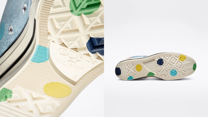 CONVERSE x GOLF WANG重磅聯名登場!彩色圓點、水洗丹寧,讓Chuck 70瞬間大膽童趣~