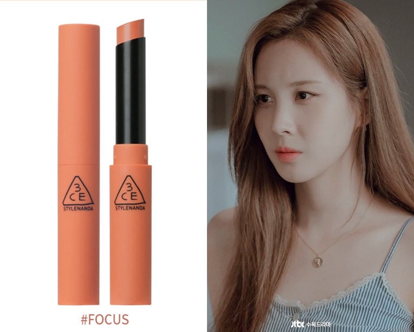 韓星同款唇膏5:3CE SLIM VELVET LIP COLOR(#FOCUS),NT.560