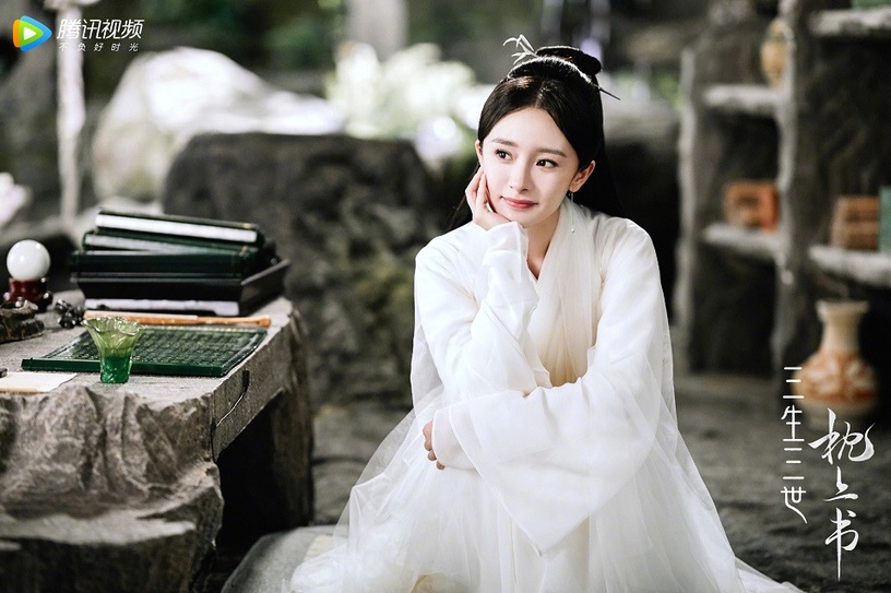 2020古裝劇「白衣美人」1:楊冪 飾演《三生三世枕上書》白淺