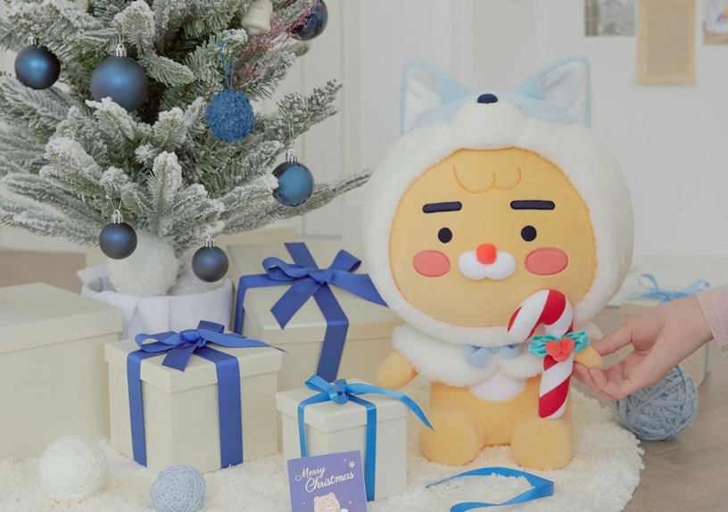 萊恩化身超萌雪人!Kakao Friends「白色聖誕系列」登場,雪白萊恩台灣也買得到!
