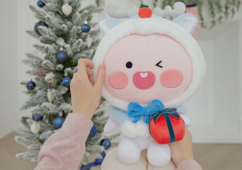 萊恩化身超萌雪人!Kakao Friends「白色聖誕系列」登場,雪白萊恩台灣也買得到!
