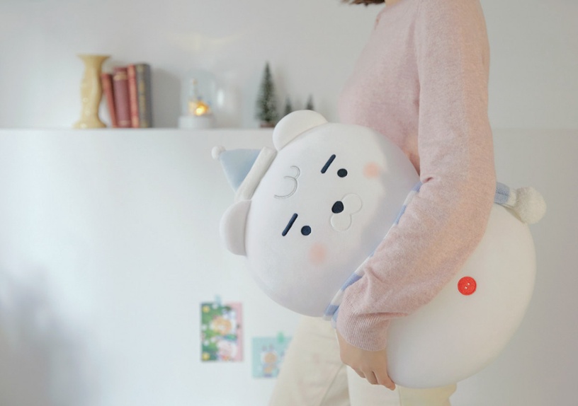 萊恩化身超萌雪人!Kakao Friends「白色聖誕系列」登場,雪白萊恩台灣也買得到!
