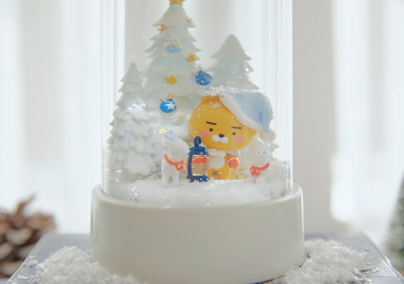 萊恩化身超萌雪人!Kakao Friends「白色聖誕系列」登場,雪白萊恩台灣也買得到!
