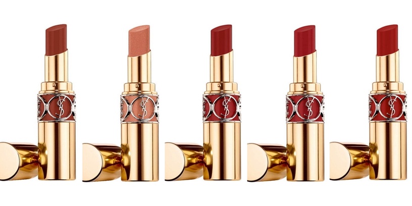 YSL 情挑誘光水唇膏 血紅棕色系