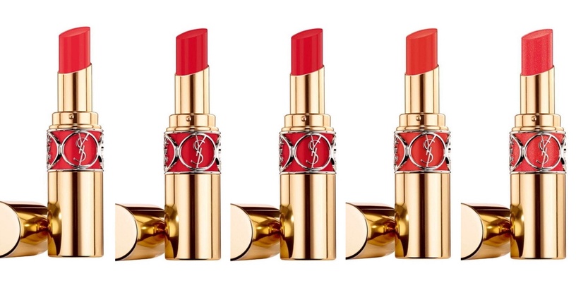YSL 情挑誘光水唇膏 血紅棕色系